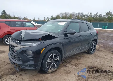 2021 Chevrolet Trailblazer Awd Rs z USA, uszkodzony, nr VIN KL79MUSL9MB032222